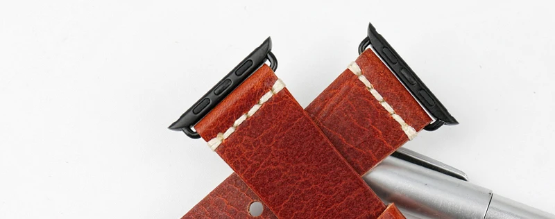 MAIKES часы аксессуары из натуральной коровьей кожи для Apple Watch 42 мм, 38 мм, версия наручных часов iWatch, ремешок 44 мм 40 мм серии 4/3/2/1 Браслеты