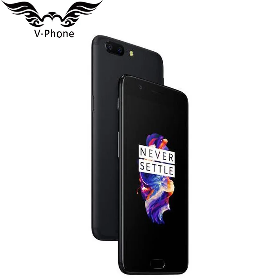 5," Oneplus 5 8 ГБ ОЗУ 128 Гб ПЗУ мобильный телефон 4G LTE Snapdragon 835 Восьмиядерный 20 МП отпечаток пальца NFC Android-смартфон