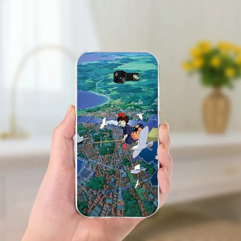 Тоторо Унесенные призраками Ghibli Миядзаки мягкий чехол для телефона samsung Galaxy Note 2 3