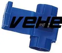 Изолированная лопатка электрическая обжимной соединитель для проводов клемм