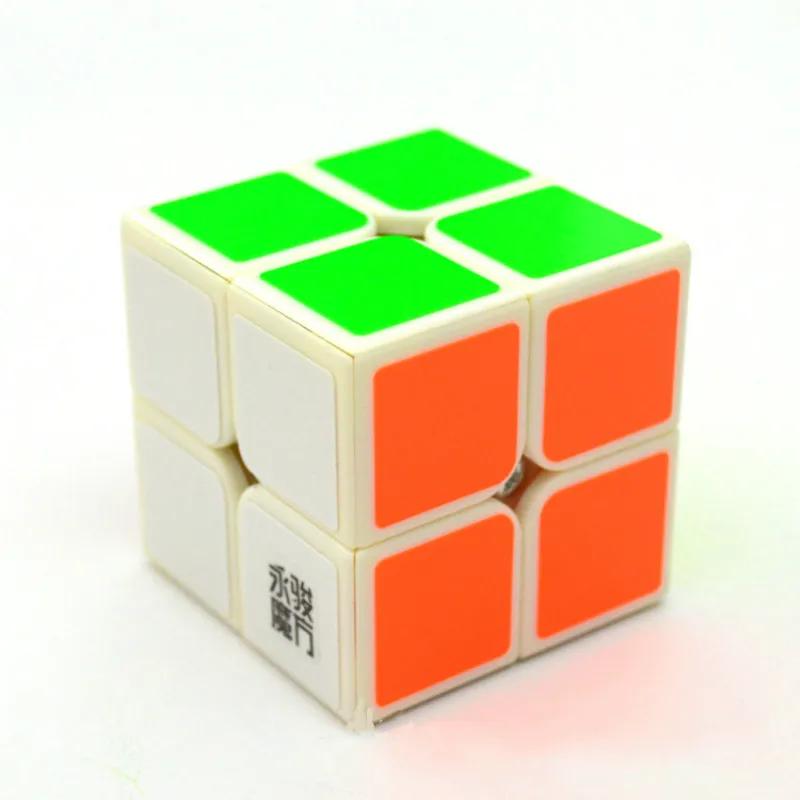 Новый YongJun JY Yupo GuangPo RuiPo 2x2x2 легко играть волшебный куб классический цвет скорость