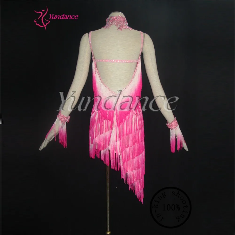 

custom made latin dance costumes children girl L-1094