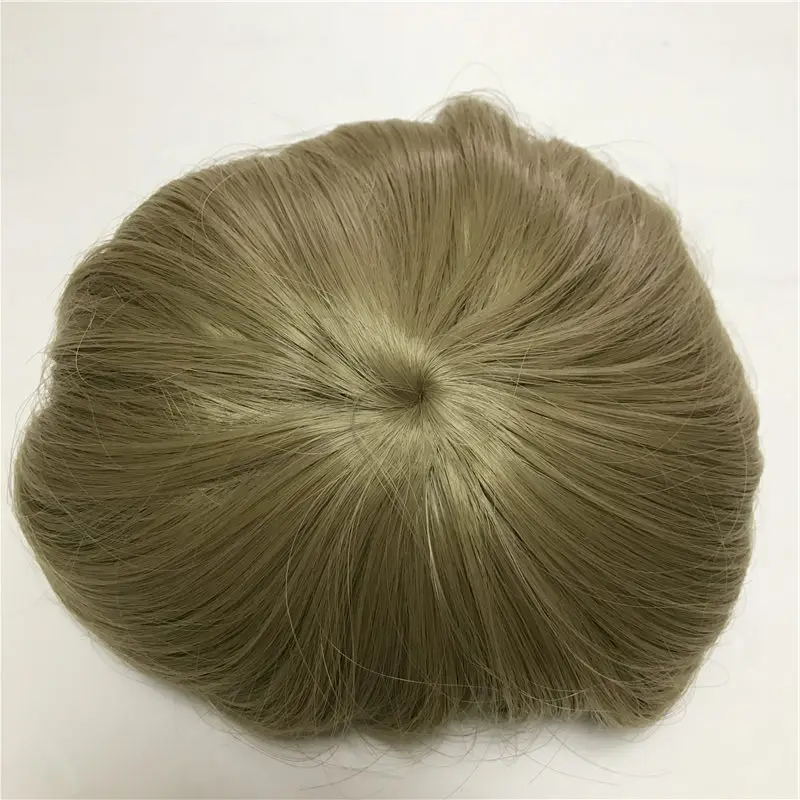 doll hair Светильник NPK, Золотой прямой парик для волос 50-58 см, Кукла Реборн, высокая мода, парик для Реборн, кукла, аксессуары для куклы «сделай сам» - Цвет: doll hair