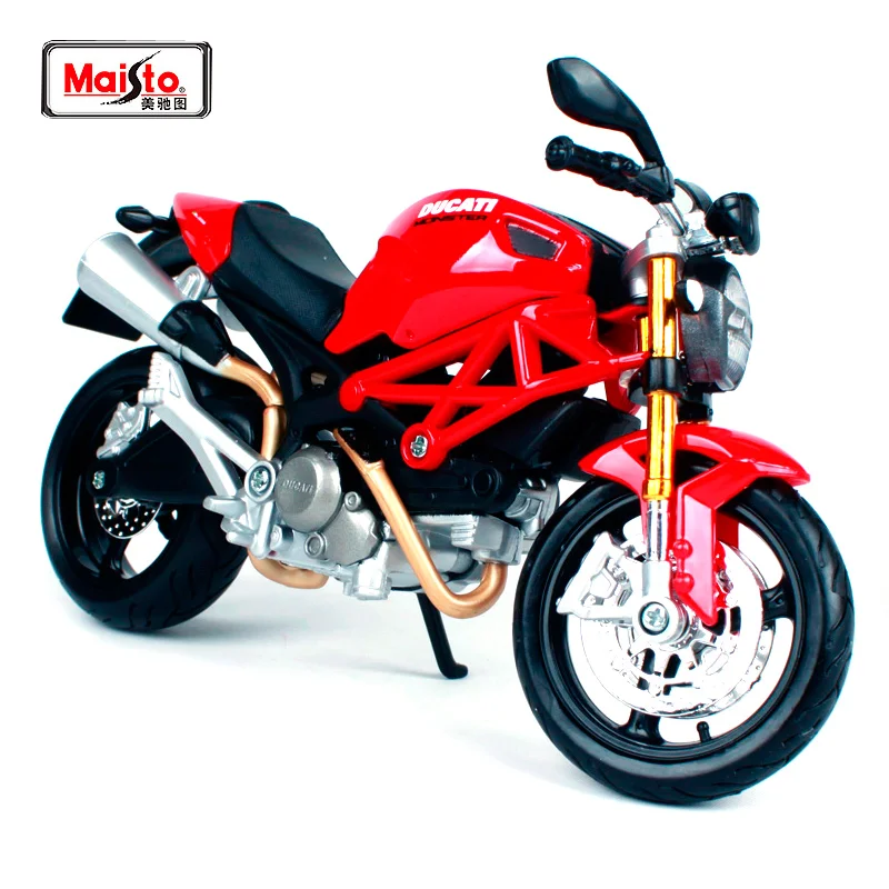 Модель мотоцикла Maisto 1:12 Ducati Monster 696 бесплатная доставка 31189|maisto models|ducati bike modelsducati