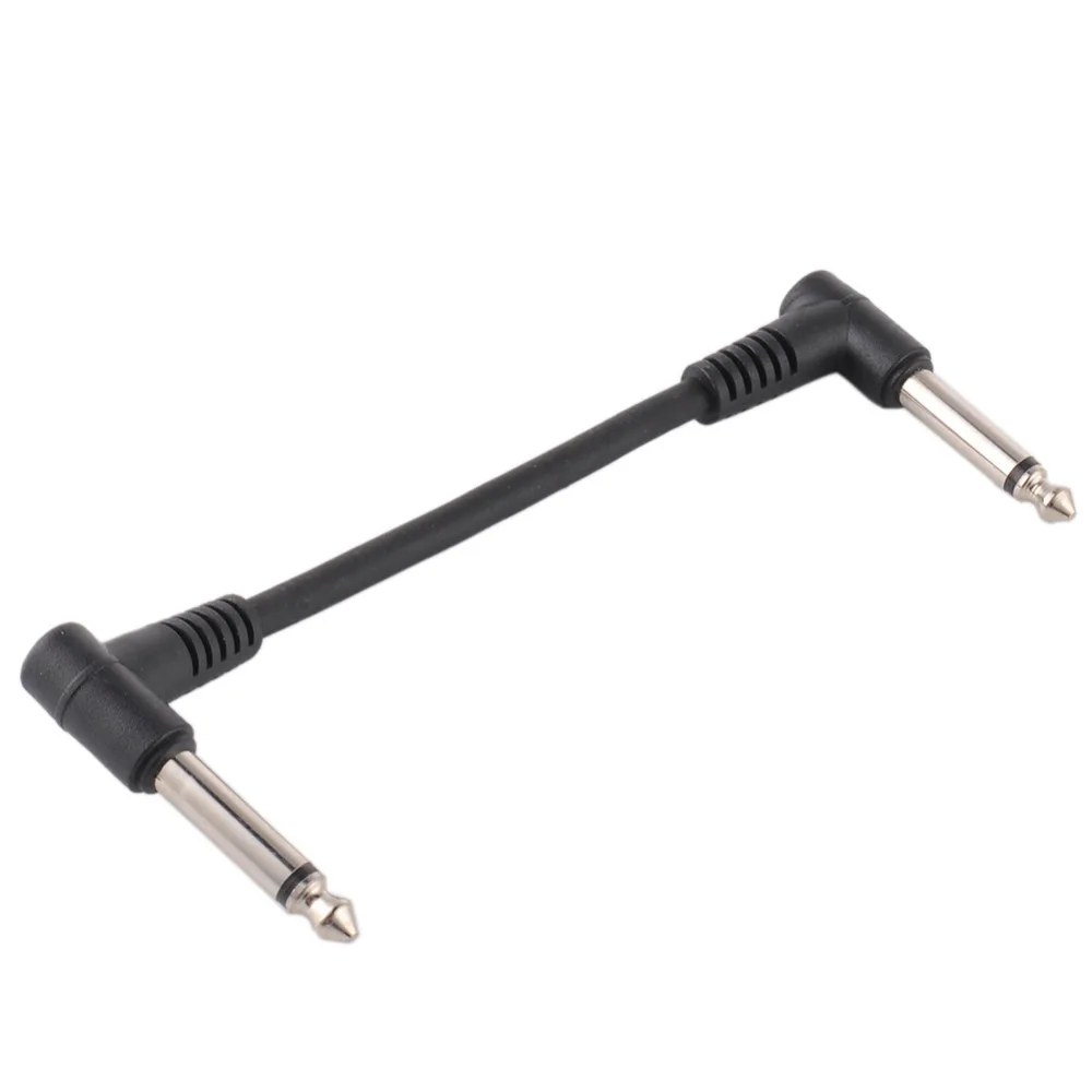 Гитарный кабель для педалей стандартный 2 * Угловой Штекер гитарный полезный