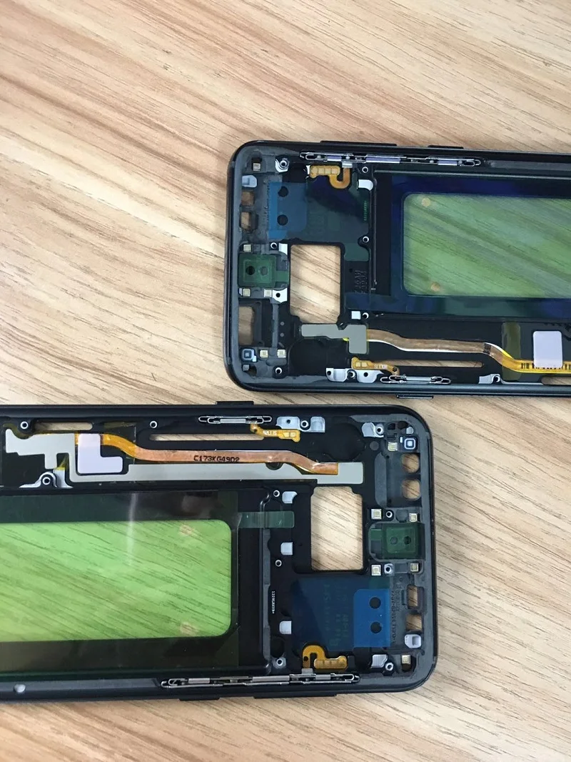 Средняя рамка для Samsung Galaxy S8 g950 G950F S8 PLUS G955 G955F средняя часть металлический каркас Корпус Шасси с заменой деталей
