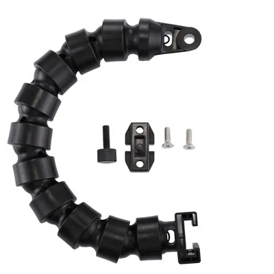 Flex Arm PULUZ 14 дюймов 35,5 см Гибкий Кронштейн для подводной камеры Фото и видео освещения с адаптером YS+ фиксированное основание+ Т-образная пластина - Цвет: Flex Arm