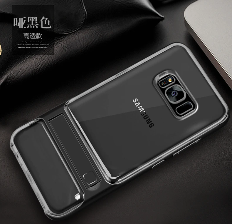 Чехлы для Samsung Galaxy S8 / Plus чехол S9 S10 e из поликарбоната + силиконовая гибридная