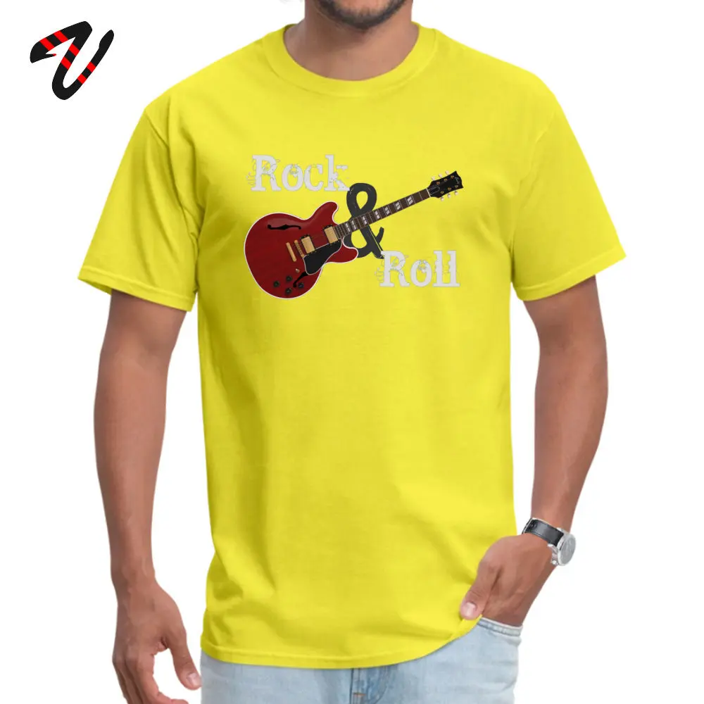 Футболка Rock & Roll мужская с круглым вырезом хлопковая рубашка рукавом топ на день