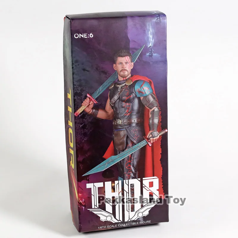 Сумасшедшие игрушки Мстители завершающей Тор 1/6th весы фигурка Коллекционная модель игрушка