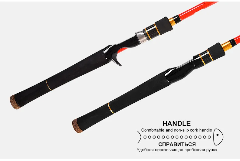 Путешествия телескопическая удочка Superhard Портативный 4 секции XH Мощность качество 1,8 м углерода море литье Приманка Вес: 11-28 г рыболовной удочки