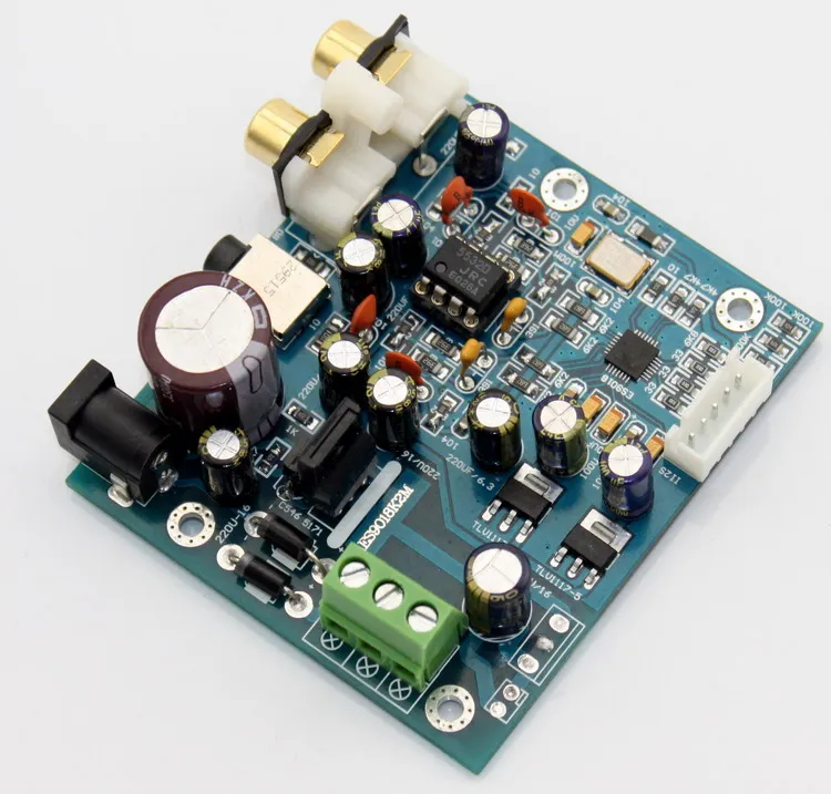 

DC 9-25V (2 wire) or AC 7-18V (3 wire) ES9018K2M ES9018 JRC5532 I2S Input Decoding Board