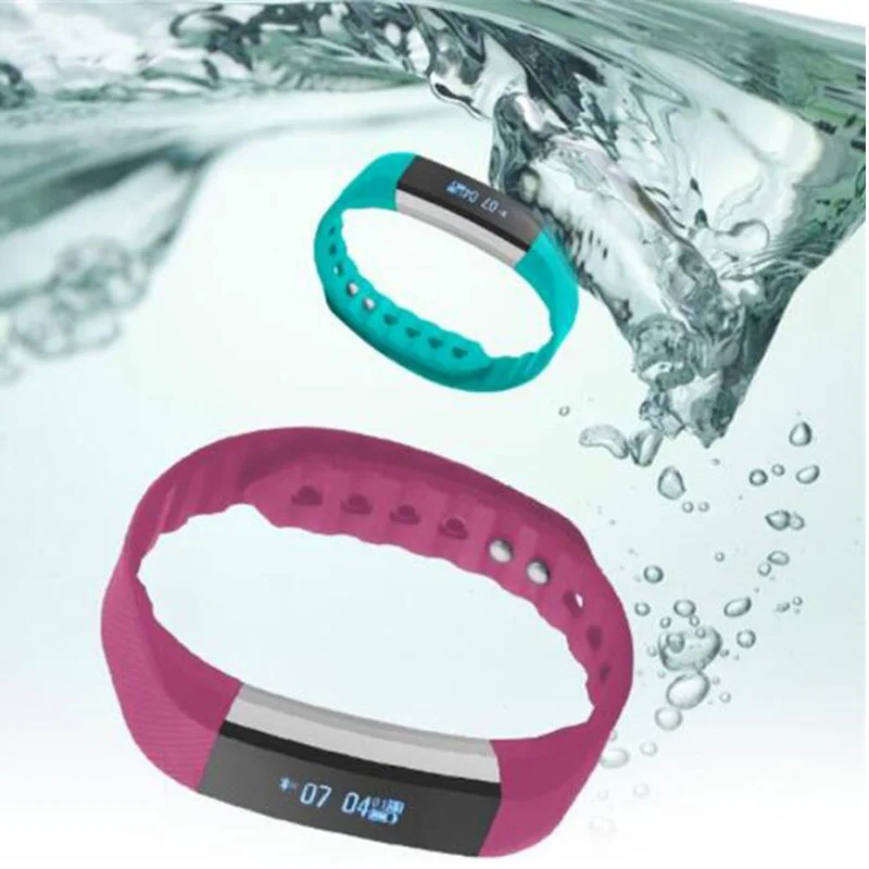 Smart Sport Bracelet Real-time Heart Rate Monitor Wristband Fitness Tracker Call Message Alerts Band for Android iOS | Электроника