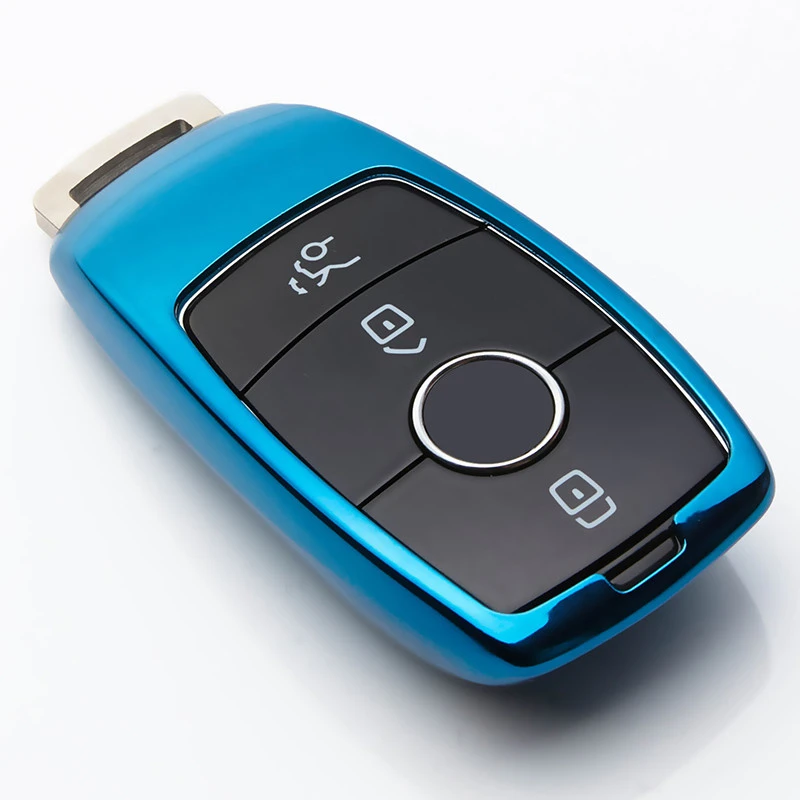 KUKAKEY ТПУ чехол для автомобильного ключа Mercedes Benz C Class W205 C200 C180 C260 C300 E W213 E200 E300 E320