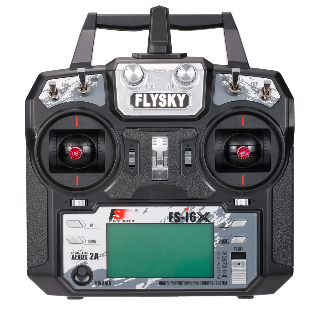 Flysky FS-i6X 2 4 GHz 6CH AFHDS 2A RC передатчик с FS-iA6B приемником FS I6X Дрон самолет вертолет пульт