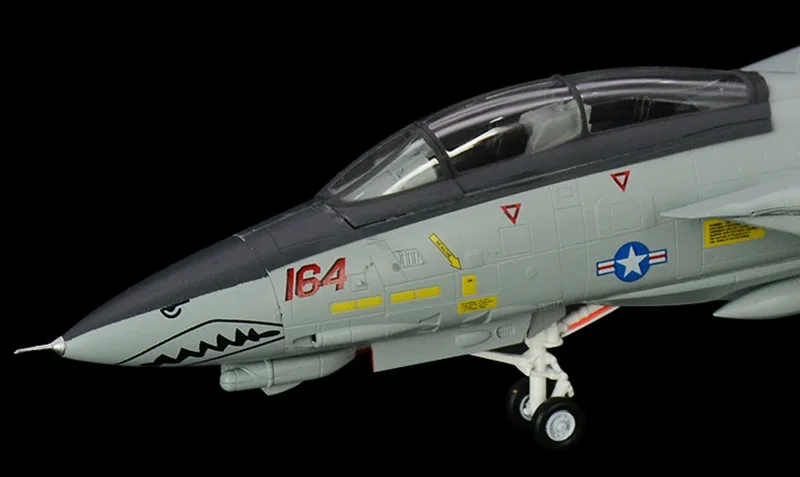 Предварительно построенный 1: 72 F-14 Tomcat F-14D реактивный самолет хобби Коллекционная готовая пластиковая модель самолета