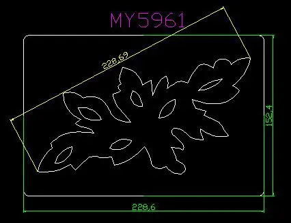 Лист новая деревянная форма режущие штампы для скрапбукинга Thickness-15.8mm
