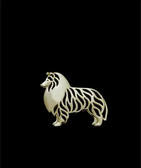 Прямая поставка стоящая брошь в виде шероховатой колли свадебная фотосессия |