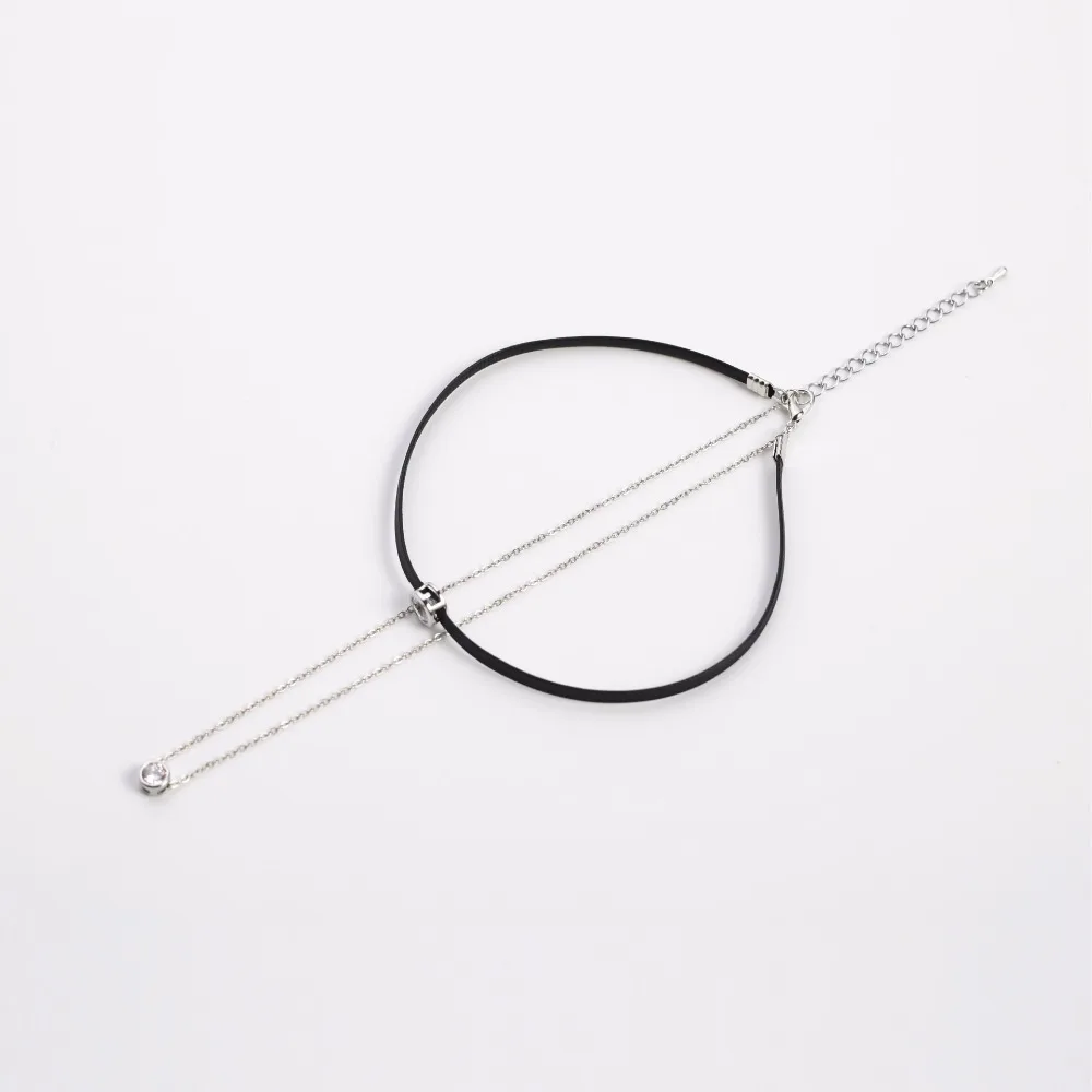 Новое модное простое классическое короткое ожерелье женское Подарочное