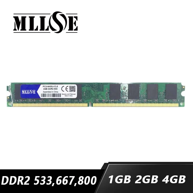 

Sale RAM 1gb 2gb 4gb DDR2 533 667 800 533mhz 667mhz 800mhz DDR2 RAM 1G 2G 4G Memory Memoria Motherboard Desktop PC Computer