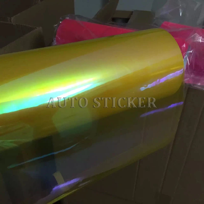 1 шт. автомобильная виниловая пленка-хамелеон 30 см 10 цветов | Автомобили и