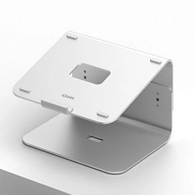 Серебристый Xiaomi Mijia E-Stand настольная подставка для ноутбука держатель кронштейн для планшета регулируемое Алюминиевое Крепление алюминиевый сплав охлаждающая подставка для ноутбука - Цвет: Серебристый