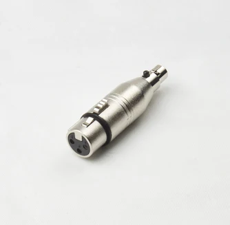 5 шт./лот 3PIN XLR для женщин 3PIN мини XLR микрофонный аудио адаптер connecotrs
