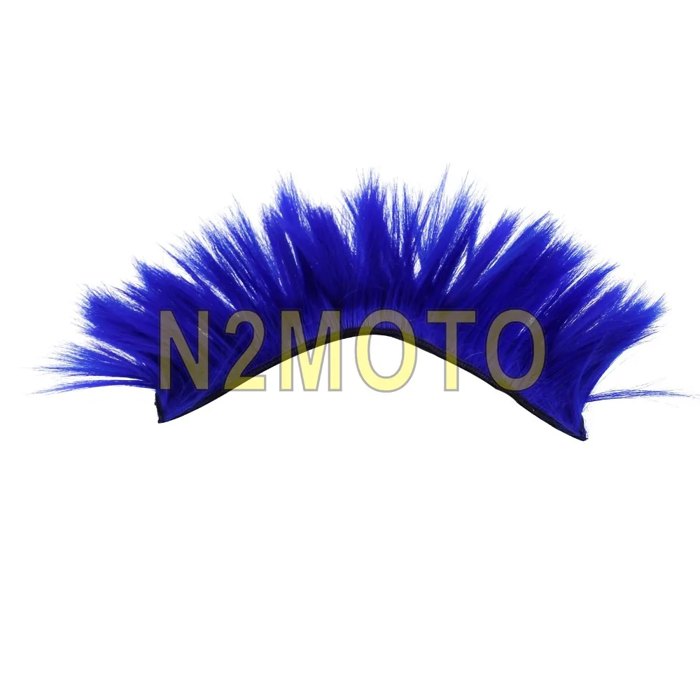 1 шт. шлем Mohawk для мотокросса и гоночного велосипеда украшение из перьев езды на