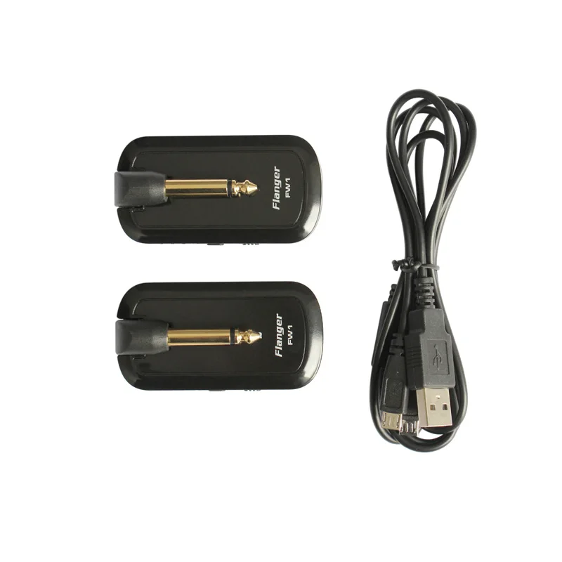 FLANGER FW1 2 4 ГГц Беспроводной Системы для Гитары чистые регулируемые plug смарт дизайн
