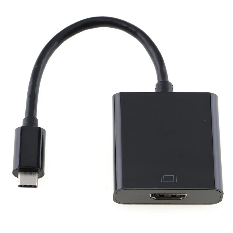 USB 3 1 Type C для подключения к HDMI типа Мама Кабель 1080P Адаптер видео конвертер Macbook