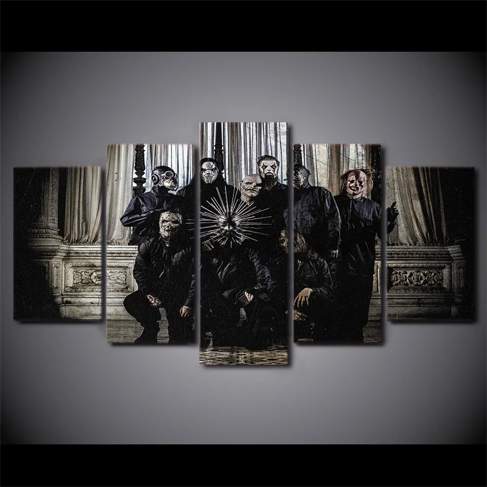 HD Печатный slipknot nu металлическая живопись на холсте украшение комнаты печать плакат картина холст /ny-2127