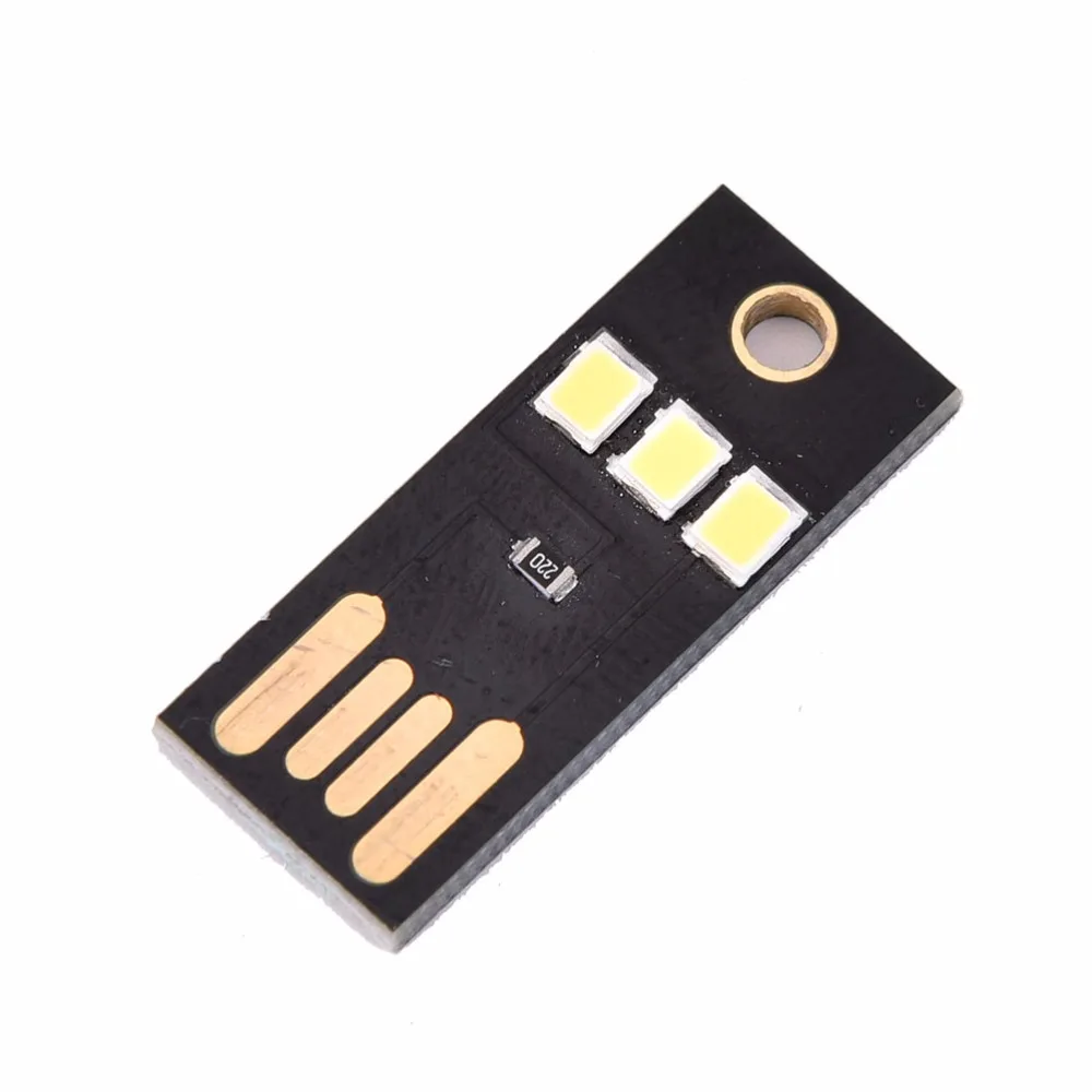 1 шт. Светодиодная лампа Теплый/белый мини USB светодиодный светильник ультра