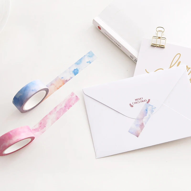 7 шт. мечта Бумага набор маскировочной клейкой ленты наклейки японский васи лента