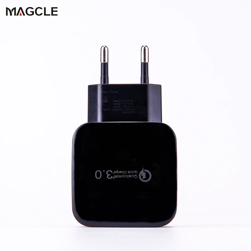 

Magcle QC3.0 Charger 18W QC3.0 Wall charger Fast USB Charger (Quick Charge 2.0 Compatible) for Samsung Huawei Xiaomi LG
