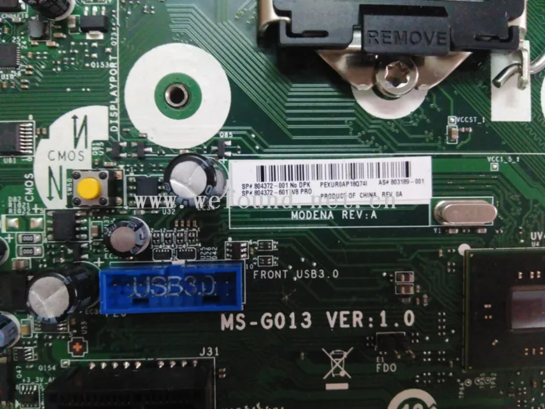 

100% Working Desktop Motherboard for 400 G2 SFF MS-G013 804372-001 804372-601 803189-001 System Board Fully Tested