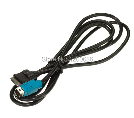 Aux адаптер аудио кабель для ALPINE KCE-422I радио 2009 для Apple iPhone 4 4S iPod