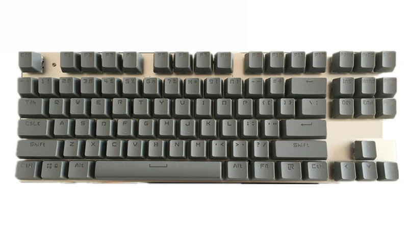 Лучшие 104 клавиши ABS Double Shot Top Shine через OEM keycaps ANSI макет для Cherry MX Swithches на