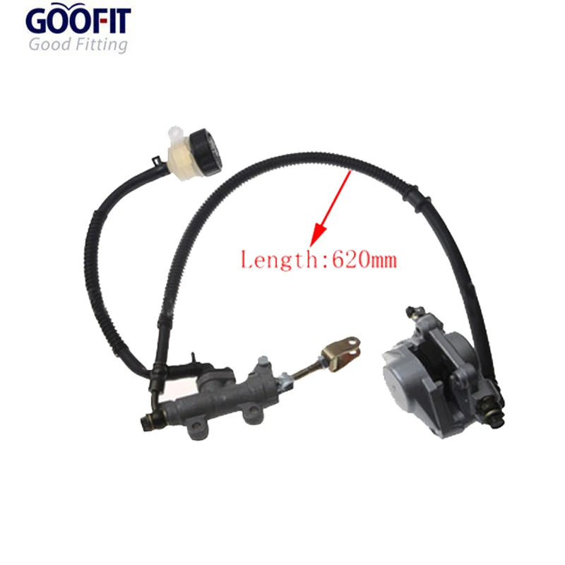 GOOFIT High Performace Motorcycle Rear Disc Brake Assembly caliper for 50cc-125cc Dirt Bike C029-107 | Автомобили и мотоциклы