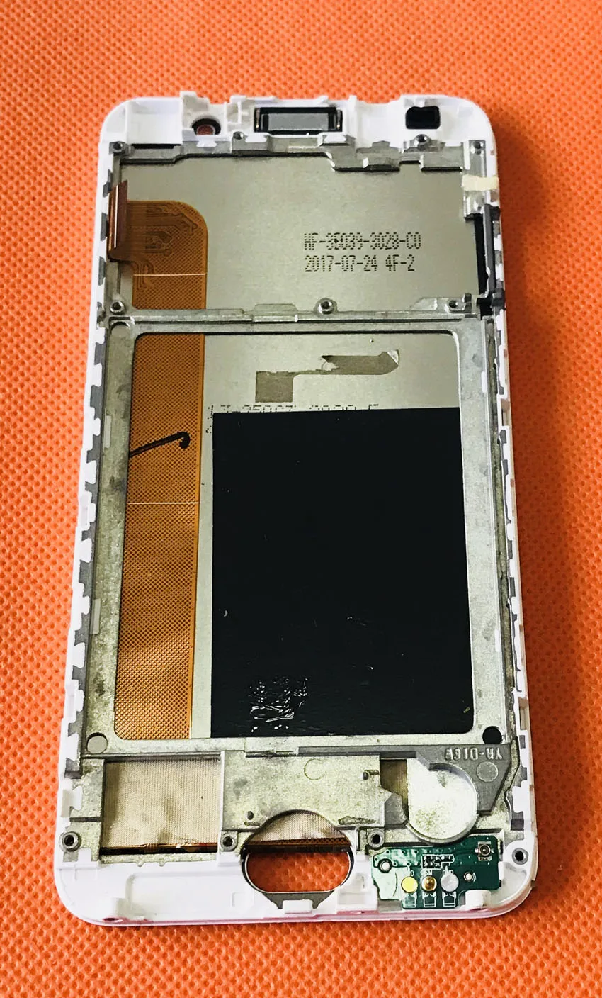 Б/у Оригинальный сенсорный экран и ЖК дисплей + Рамка для UMIDIGI UMI G MTK6737 4 ядра 5 0