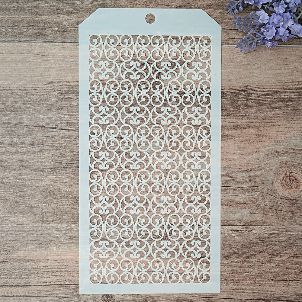 ST1224134 12*24 см DIY ремесло Многослойные трафареты для стен Живопись штампованная для скрапбукинга штампы альбом декоративное тиснение бумажные карты - Цвет: ST1224134