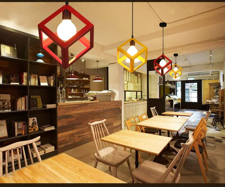 Современные подвесные потолочные светильники Лофт украшения скандинавский