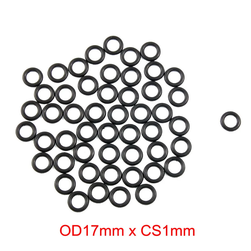 

OD17mm x CS1mm Nitrile Rubber O Ring ORing O-Ring Oil Sealing Gasket