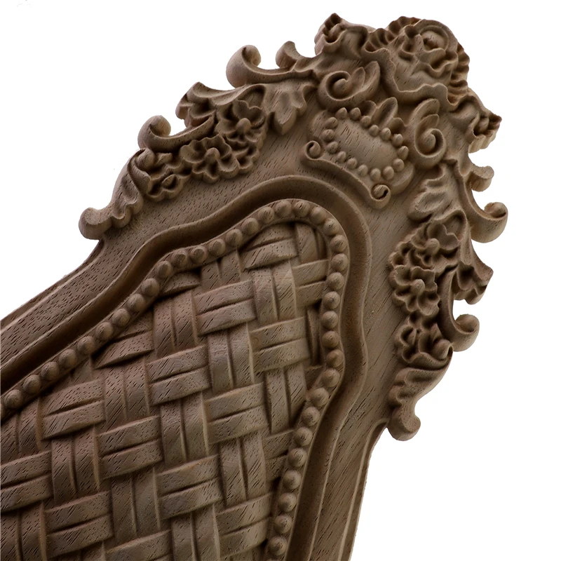 RUNBAZEF Door Heart Oak Wood Applique Carved Corner Vintage Home Decoration Maison Accessories Wall Furniture Decor Decal | Дом и сад