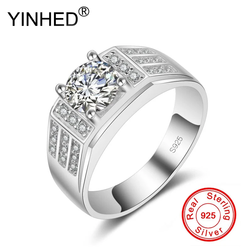YINHED роскошное мужское винтажное ювелирное изделие оригинальное 925 пробы