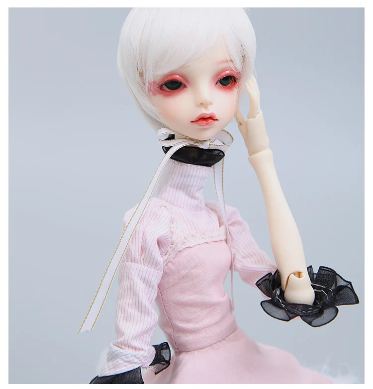 BJD одежда 1/4 Кукла тело для MSD женский Девушка черное платье YF4 до 365 для DC Queena аксессуары для игрушечной куклы