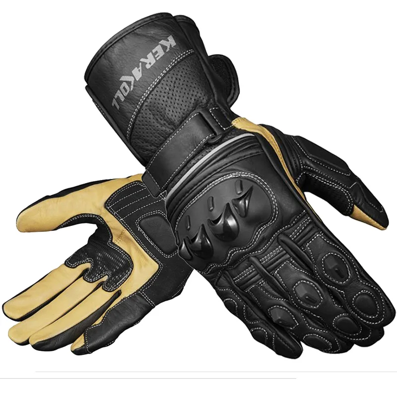 Перчатки для езды на мотоцикле всесезонные теплые ветрозащитные по бегу из