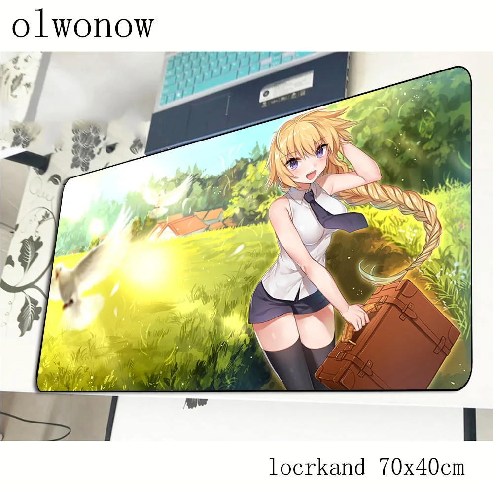 Fate Apocrypha коврик для мыши 70x40 см Бестселлер коврики для мыши лучший игровой коврик для мыши геймер популярные большие персонализированные коврики для мыши pc pad