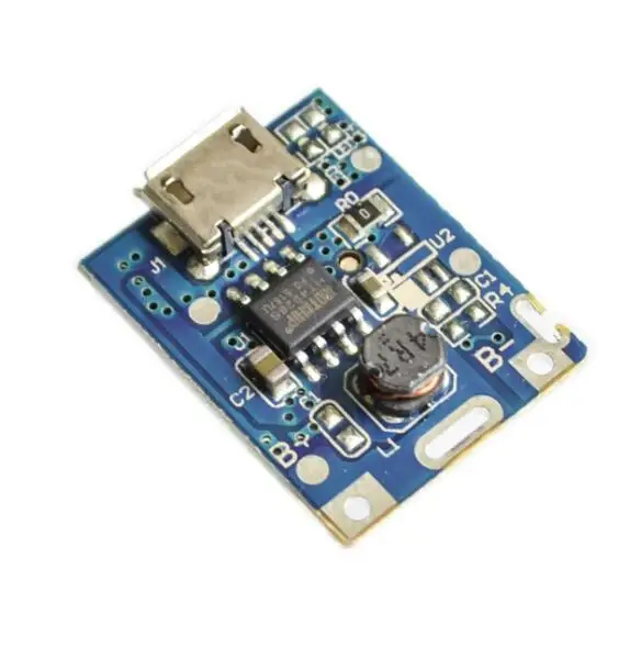 Модуль повышения мощности 5 В защитная плата для зарядки литиевых LiPo