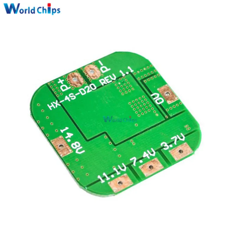 Diymore 4S 14,8 в/16,8 в 20А пиковая литий-ионная BMS PCM плата защиты батареи BMS PCM для литиевых LicoO2 Limn2O4 18650 LI батарея