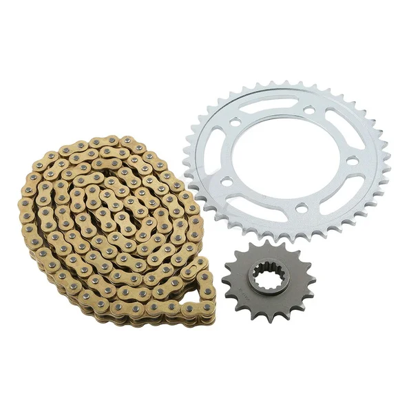Набор золотых колец и цепных звездочек для Honda CB600F 7 8 9 A HORNET 2007 2010|kit theme|chain pinchain |